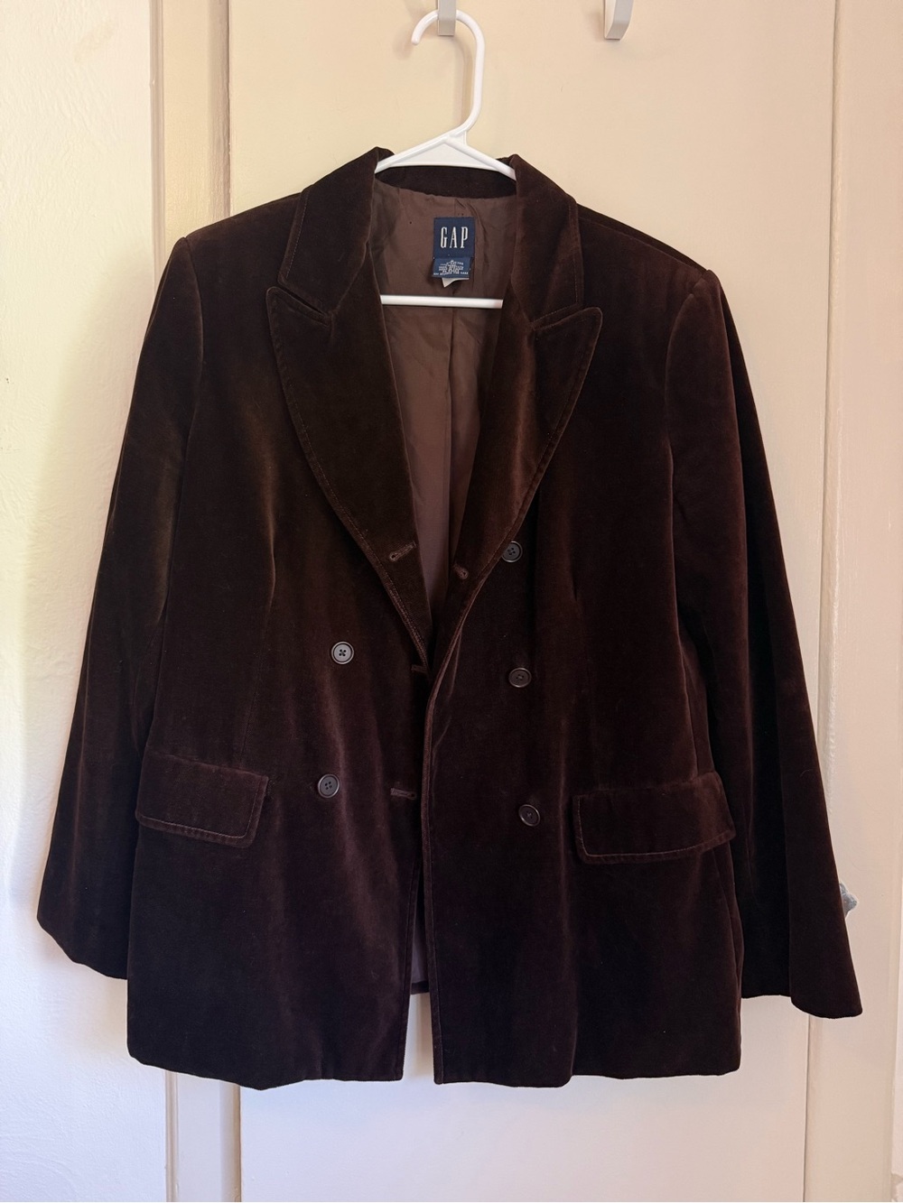Vintage GAP Brown Velvet Blazer
